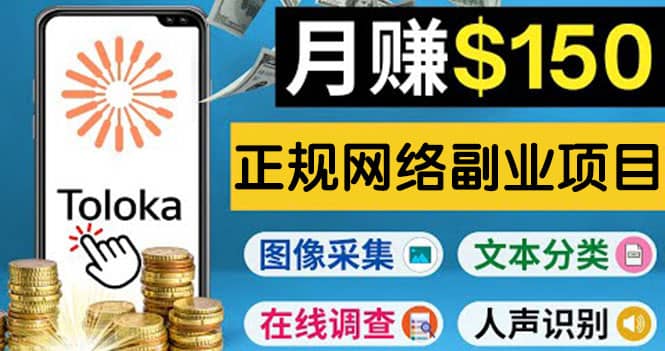 正规网络副业赚钱平台Toloka，利用业余时间月赚150美元|琦哥资源