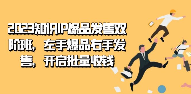 2023知识IP-爆品发售双 阶班，左手爆品右手发售，开启批量收钱|琦哥资源