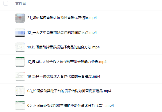 宁静数据2022抖音数据化运营系列课，最新的抖音直播间起爆算法|琦哥资源