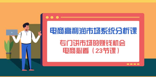 电商高利润市场系统分析课：电商必看（23节课）|琦哥资源