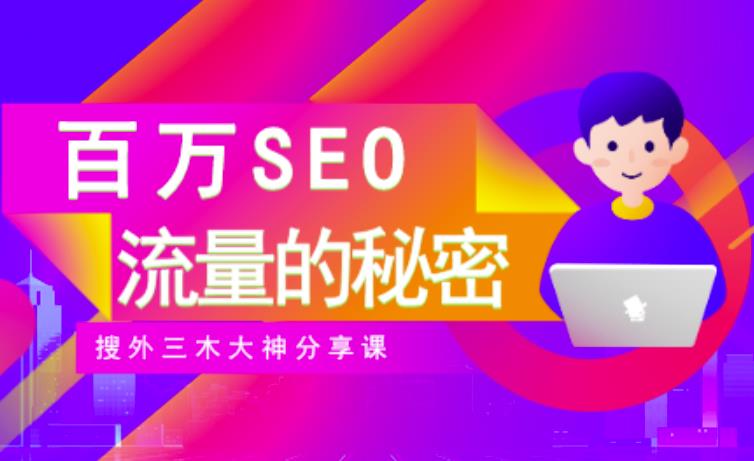 SEO实操培训：玩转百万SEO流量，助力站长快速提升流量（搜外三木大神分享课）|琦哥资源