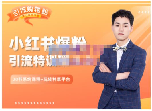 陆明明·小红书爆粉特训班5.0，助你轻松玩转小红书平台价值1380元|琦哥资源