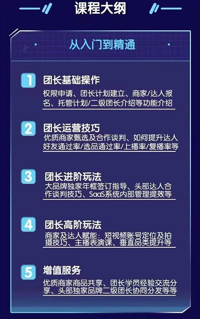 招商团长运营宝典，从0基础小白到精通|琦哥资源