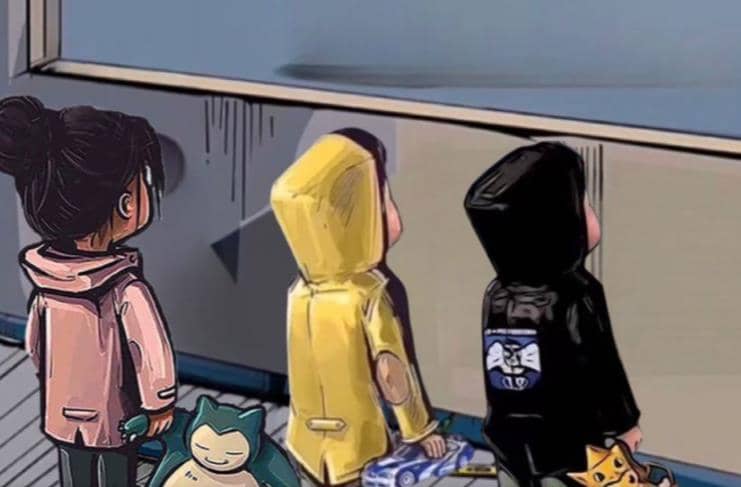 橱窗看车男孩汽车头像制作项目|琦哥资源