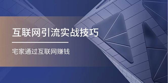 互联网引流实操技巧(适合微商，吸引宝妈)，宅家通过互联网赚钱（17节）|琦哥资源