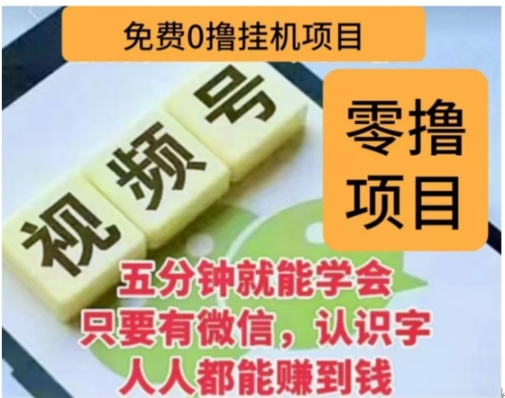 微信视频号挂机零成本撸米项目，单号一天收益多米，帐号越多收益就越高！|琦哥资源