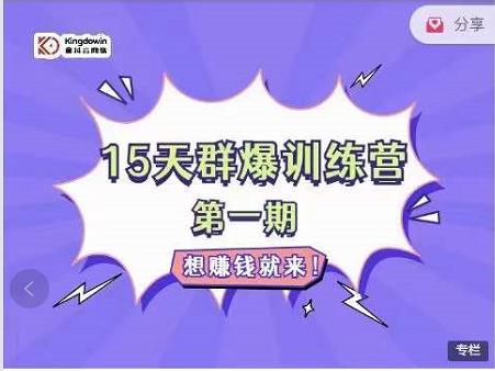 金抖云Peter《15天群爆训练营》，破解抖音玄学，群爆心法，起号方式|琦哥资源
