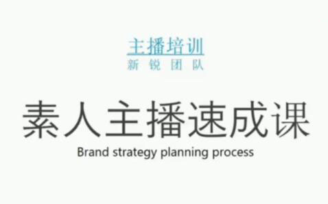 素人主播两天养成计划,月销千万的直播间脚本手把手教学落地|琦哥资源