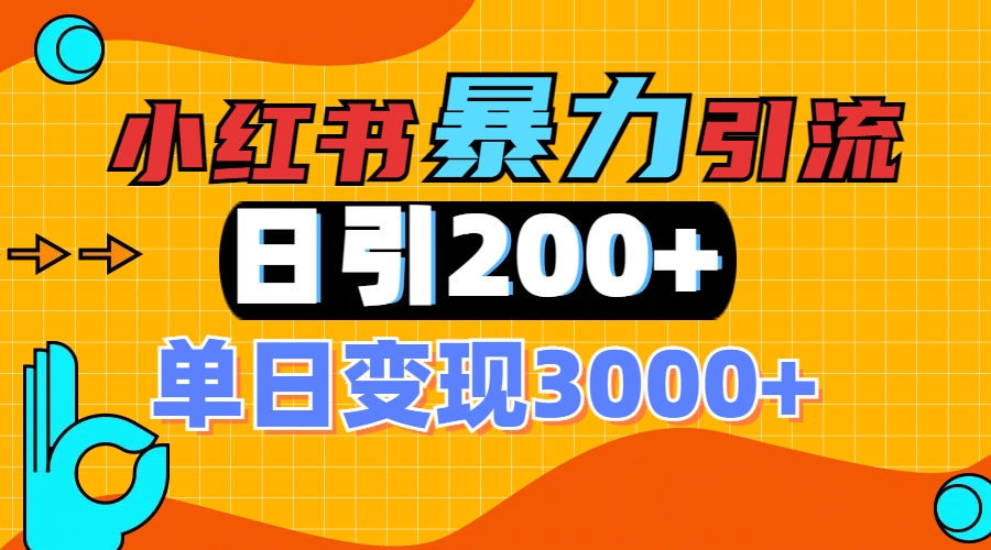 小红书一张图片“引爆”创业粉，单日+200+精准创业粉 可筛选付费意识创业粉|琦哥资源