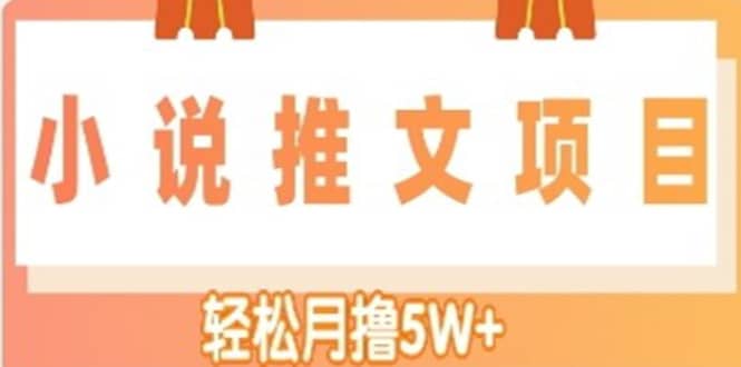 小说推文副业项目，另类进阶玩法|琦哥资源
