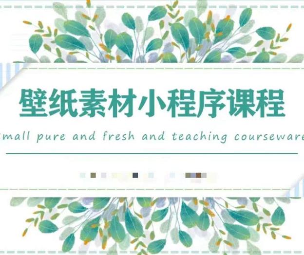 闪闪壁纸号运营教程，抓住图文风口，快速吸粉变现|琦哥资源