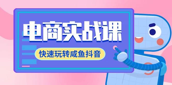 电商实战课，快速玩转咸鱼抖音，全体系全流程精细化咸鱼电商运营-71节课|琦哥资源