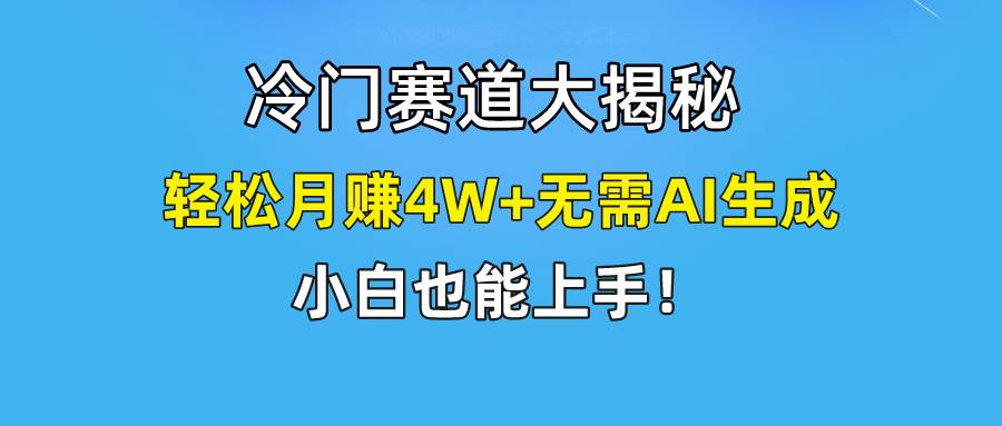 快手无脑搬运冷门赛道视频“仅6个作品 涨粉6万”轻松月赚4W+|琦哥资源