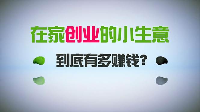 在家创业，日引300+创业粉，一年收入30万，闷声发财的小生意，比打工强|琦哥资源