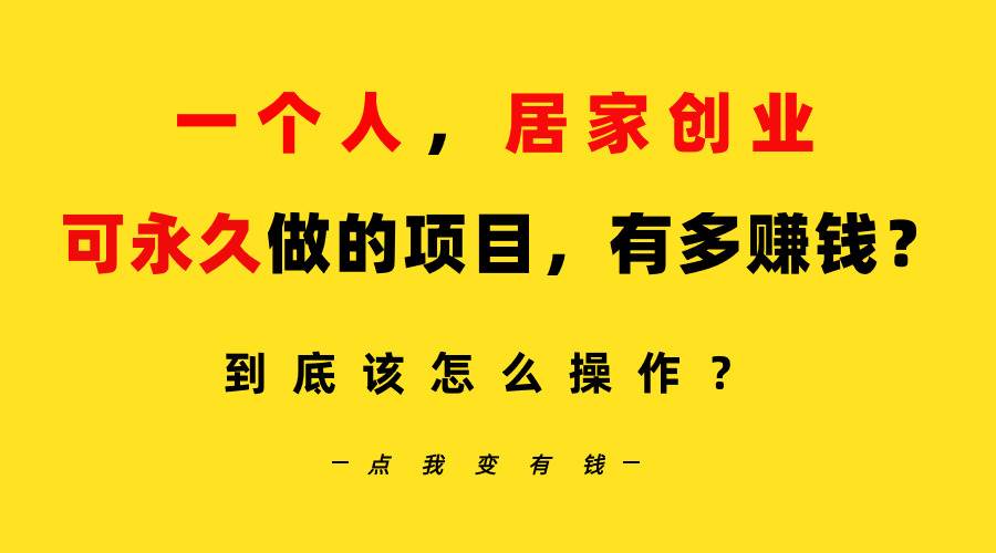 一个人，居家创业：B站每天10分钟，单账号日引创业粉100+，月稳定变现5W…|琦哥资源