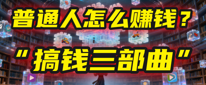 普通人怎么赚钱？2025年马哥揭秘“搞钱三部曲”：从抄作业，到自创武功，月入10万+！|琦哥资源